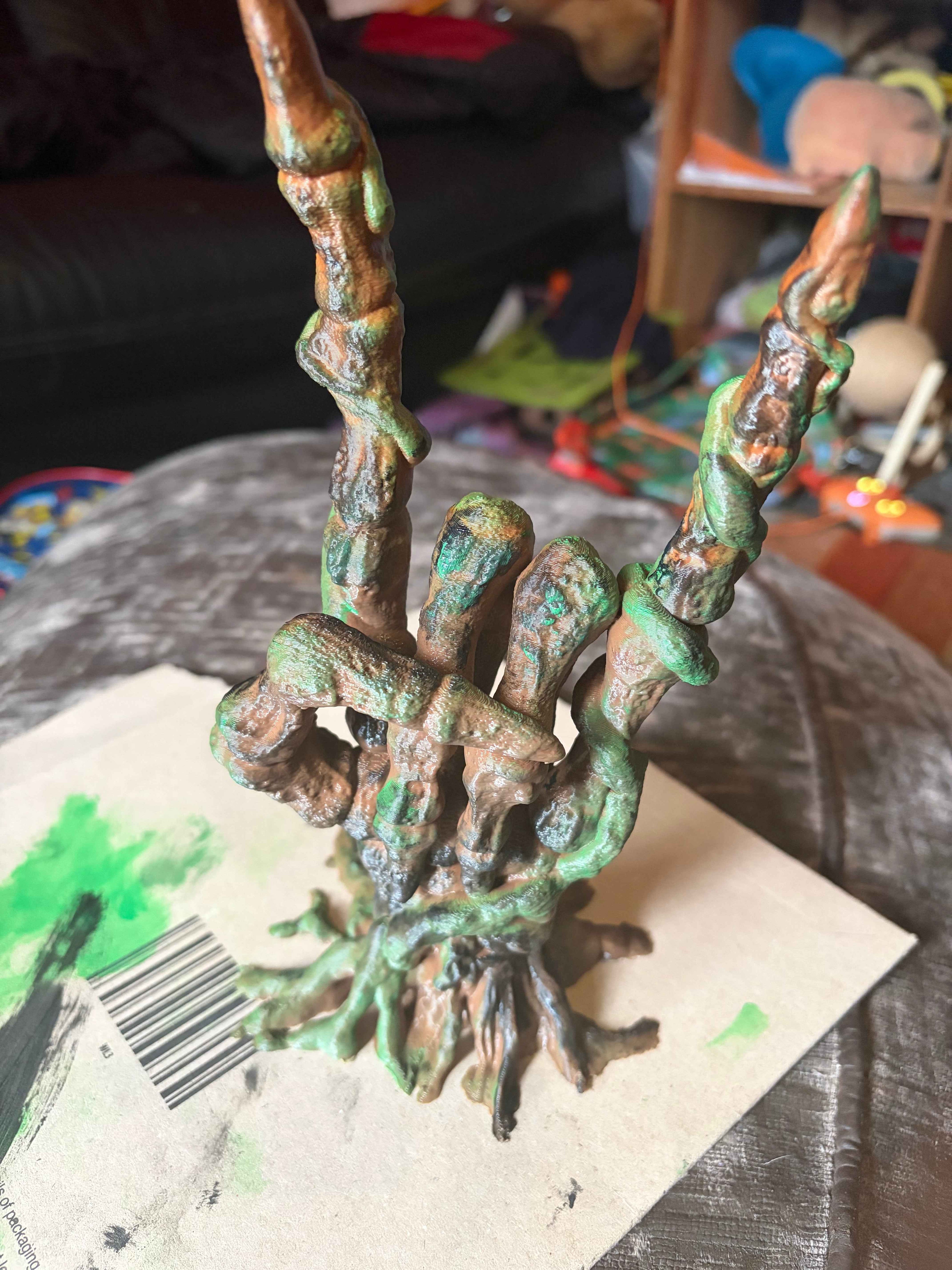 Hand-Painted Rocking Hand