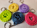 Fidget Wheel Keyring