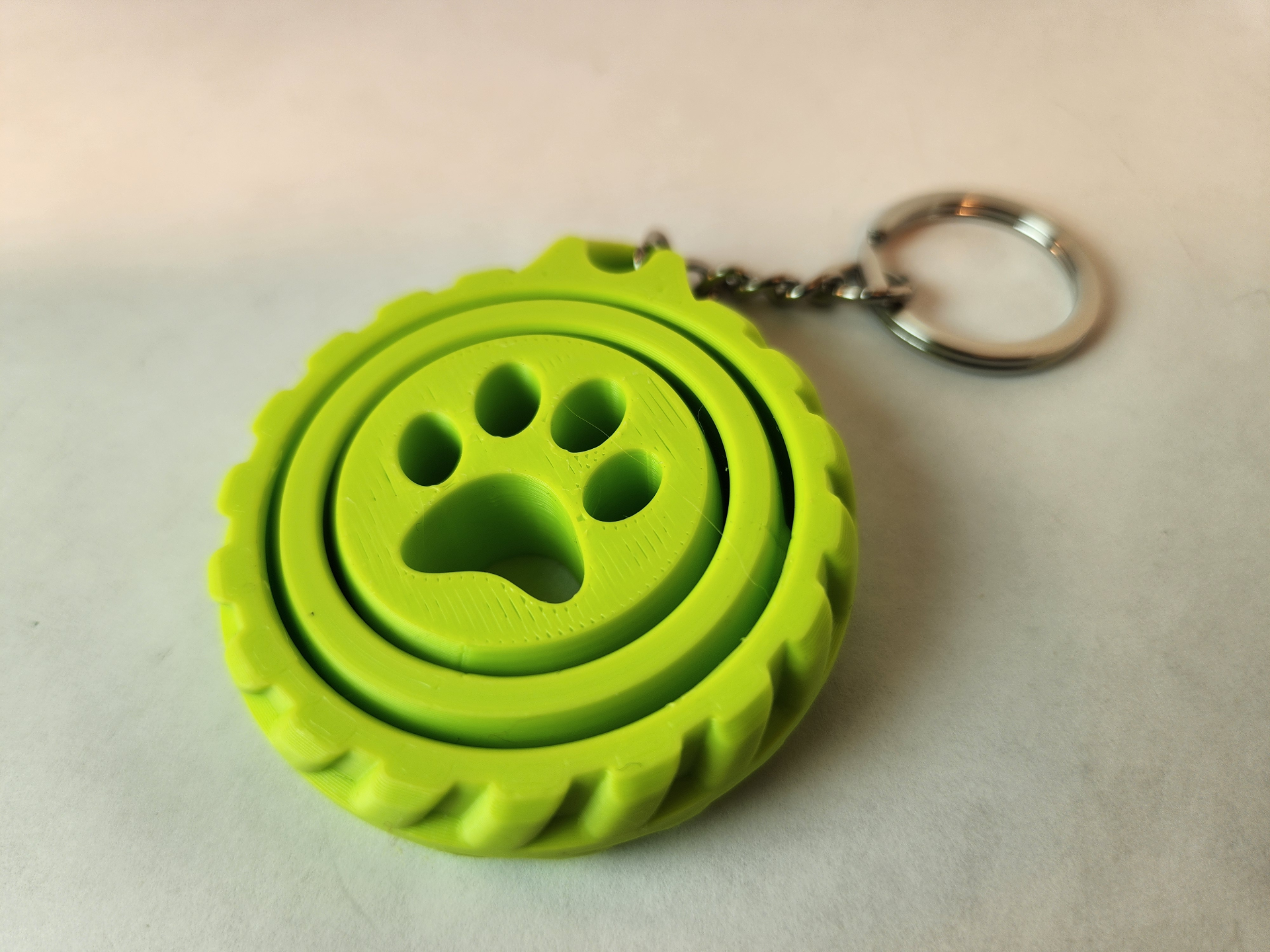 Fidget Wheel Keyring