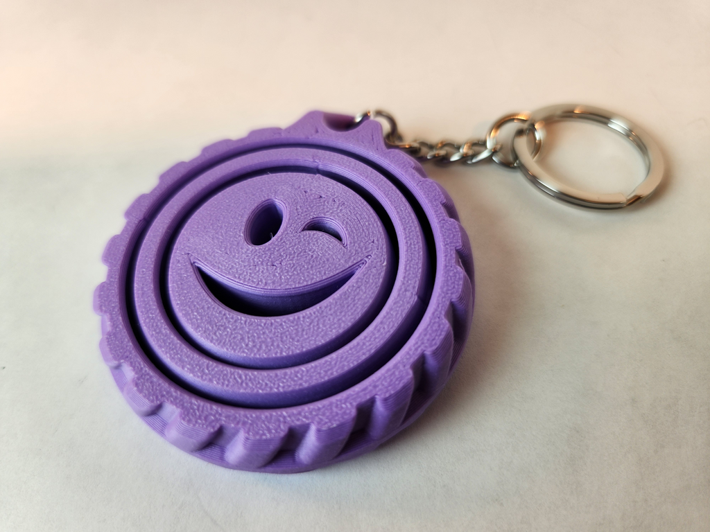 Fidget Wheel Keyring