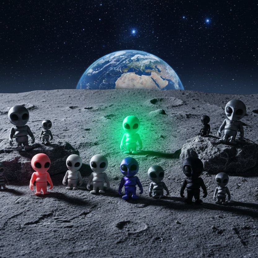 Glowing Alien Mini Flexi