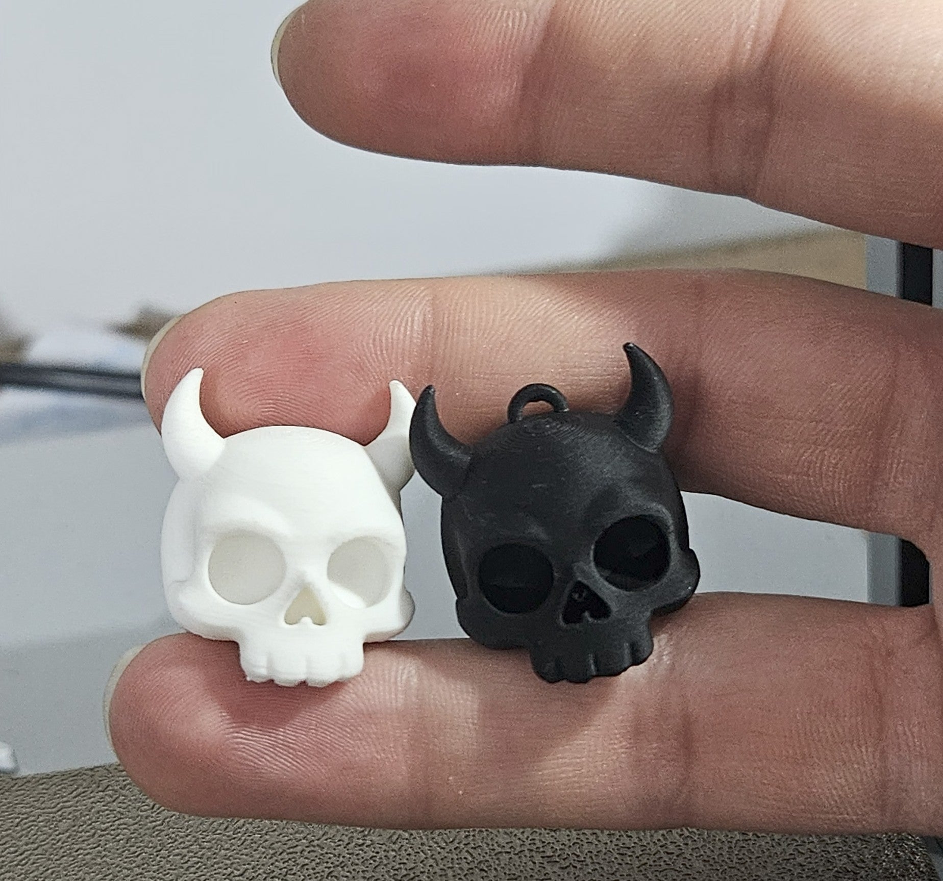 Skull Keyring
