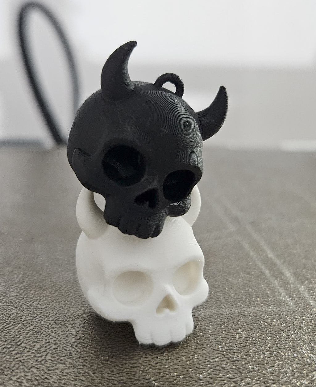 Skull Keyring