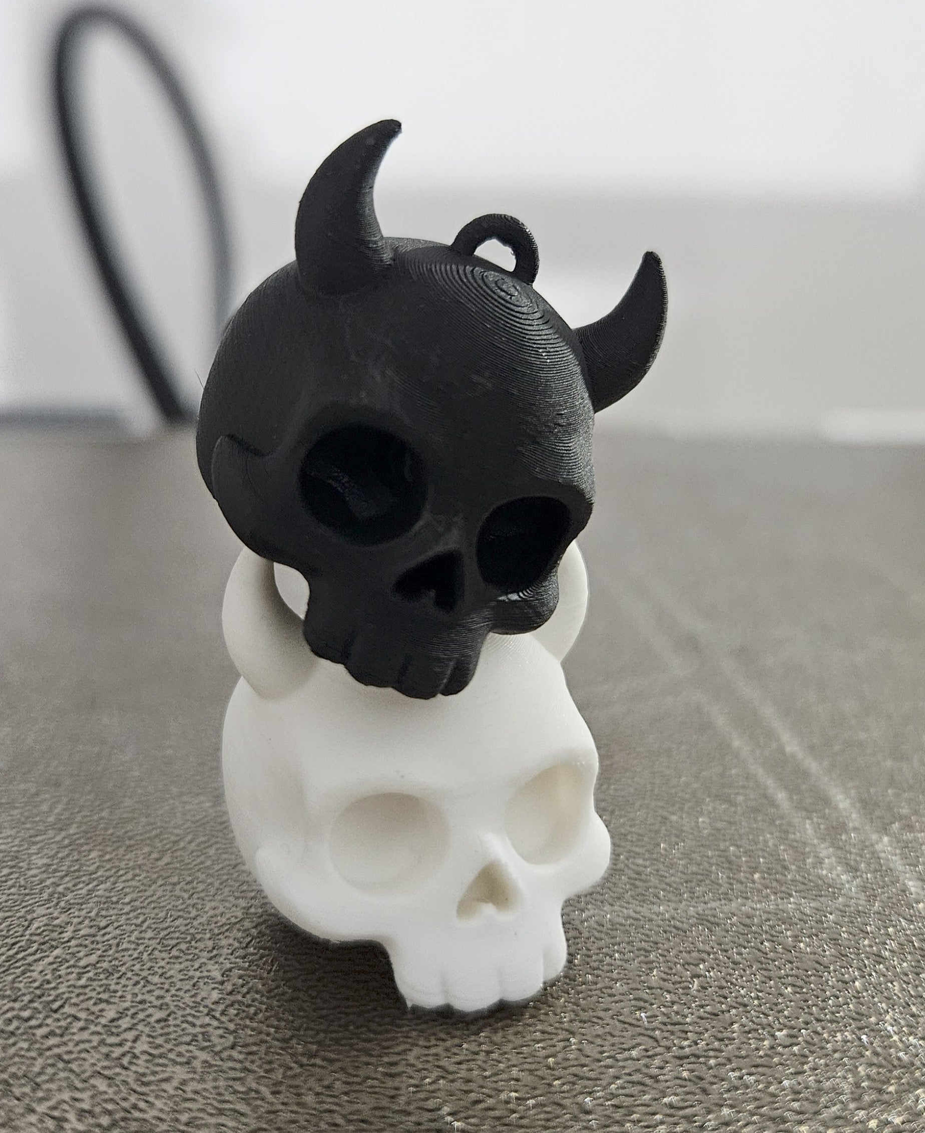 Skull Keyring