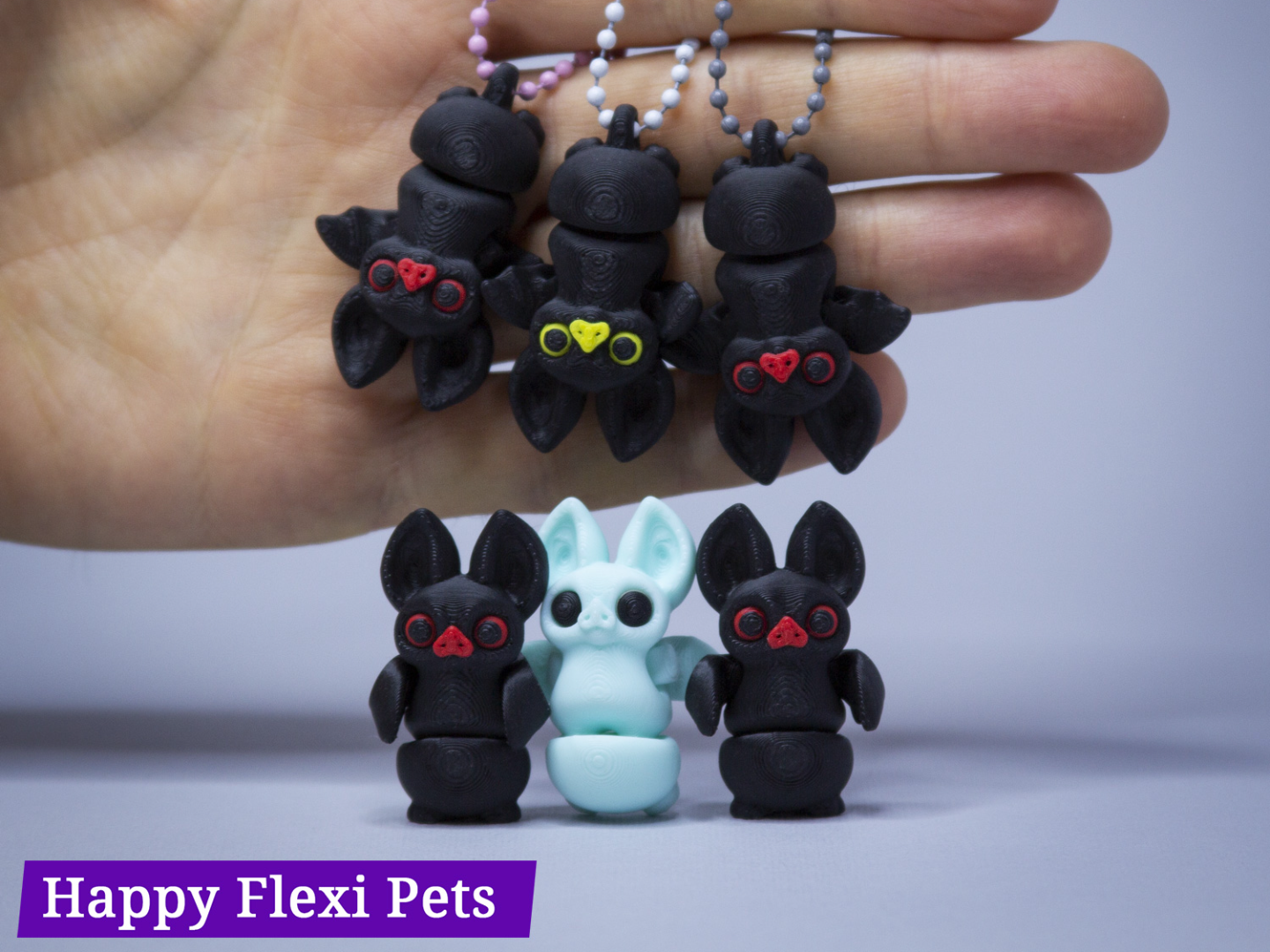 Small Bat Keyring