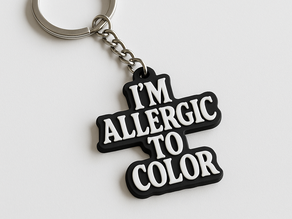 Nevermore Keyring