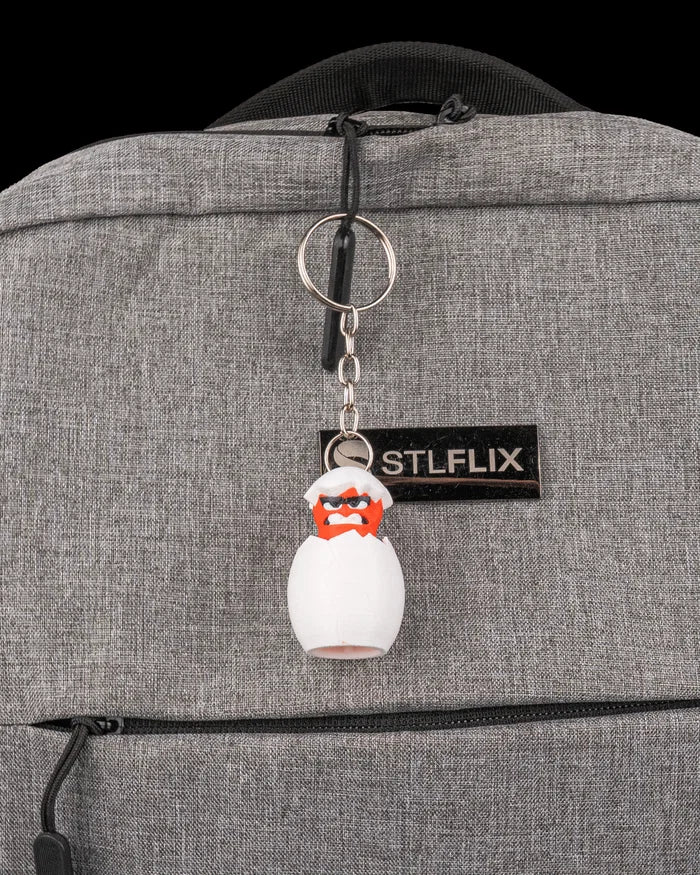 Pop Up Monster Keyring