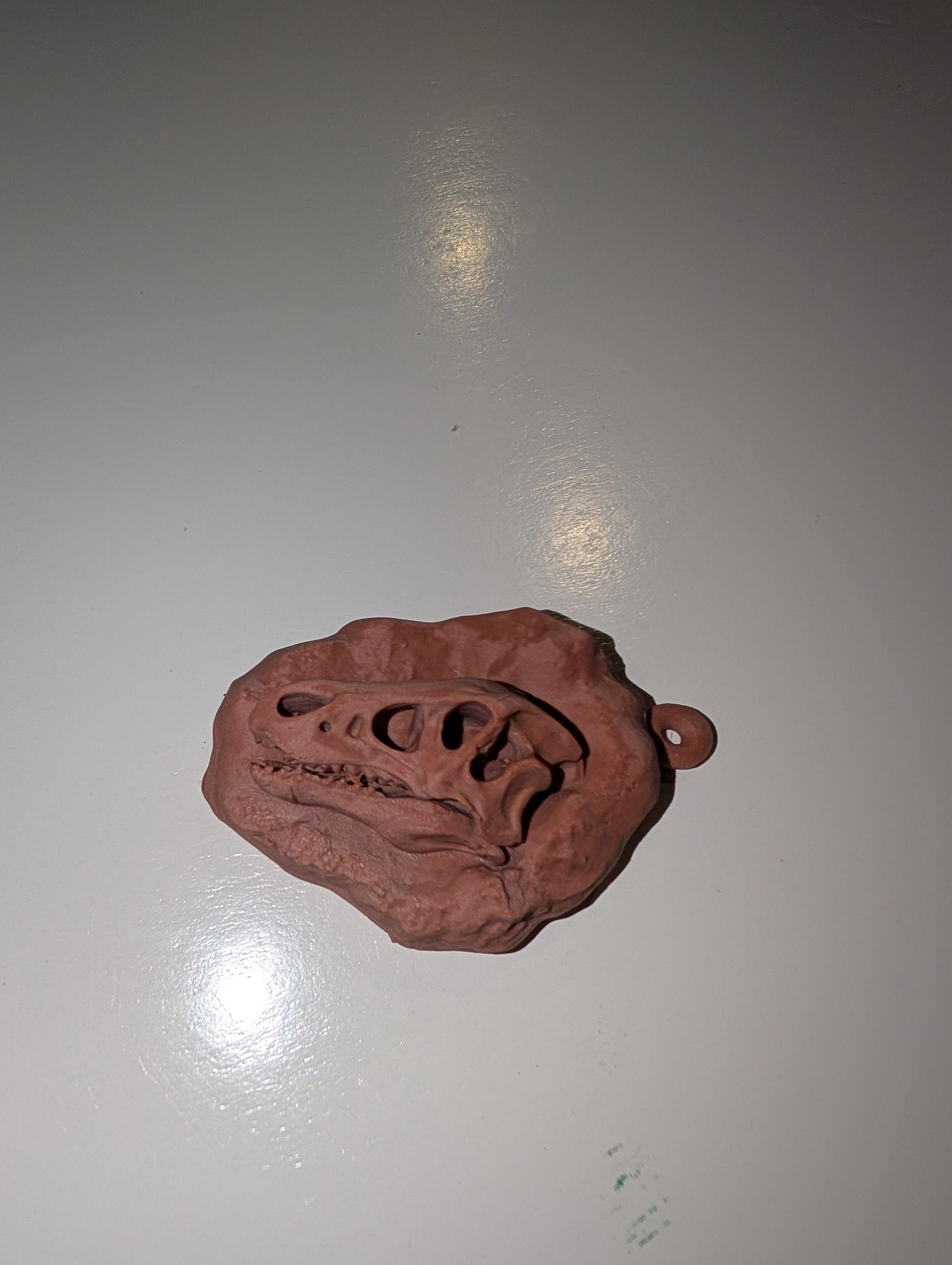 T-Rex Fossil Keyring