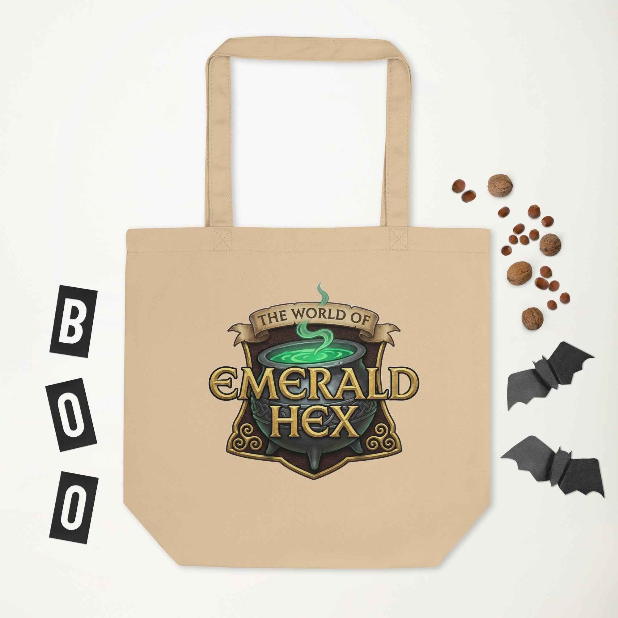 Emerald Hex Tote Bag