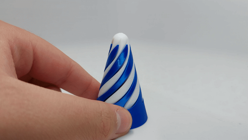 Passthrough Cone Fidget - Vortex Forge