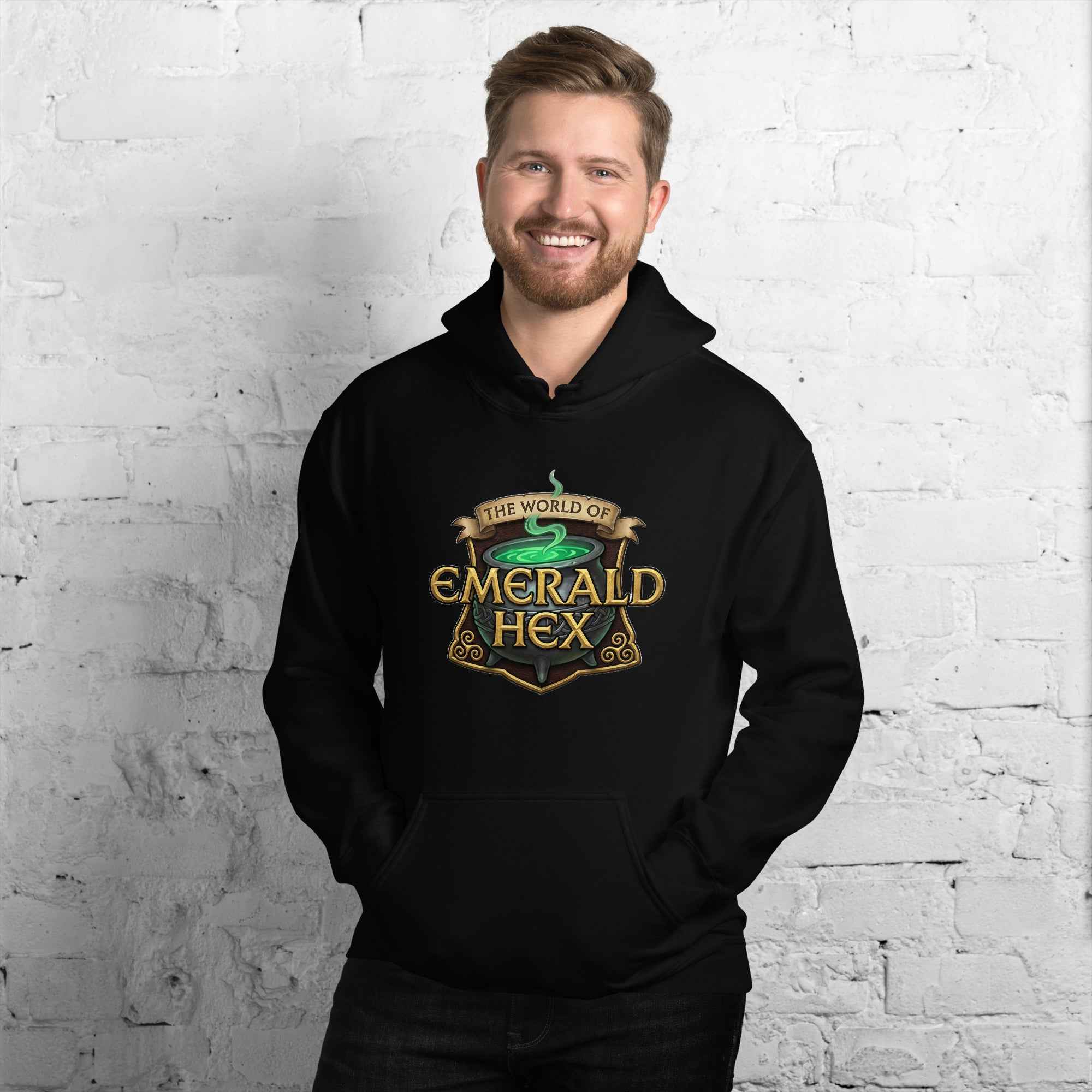 Emerald Hex Unisex Hoodie