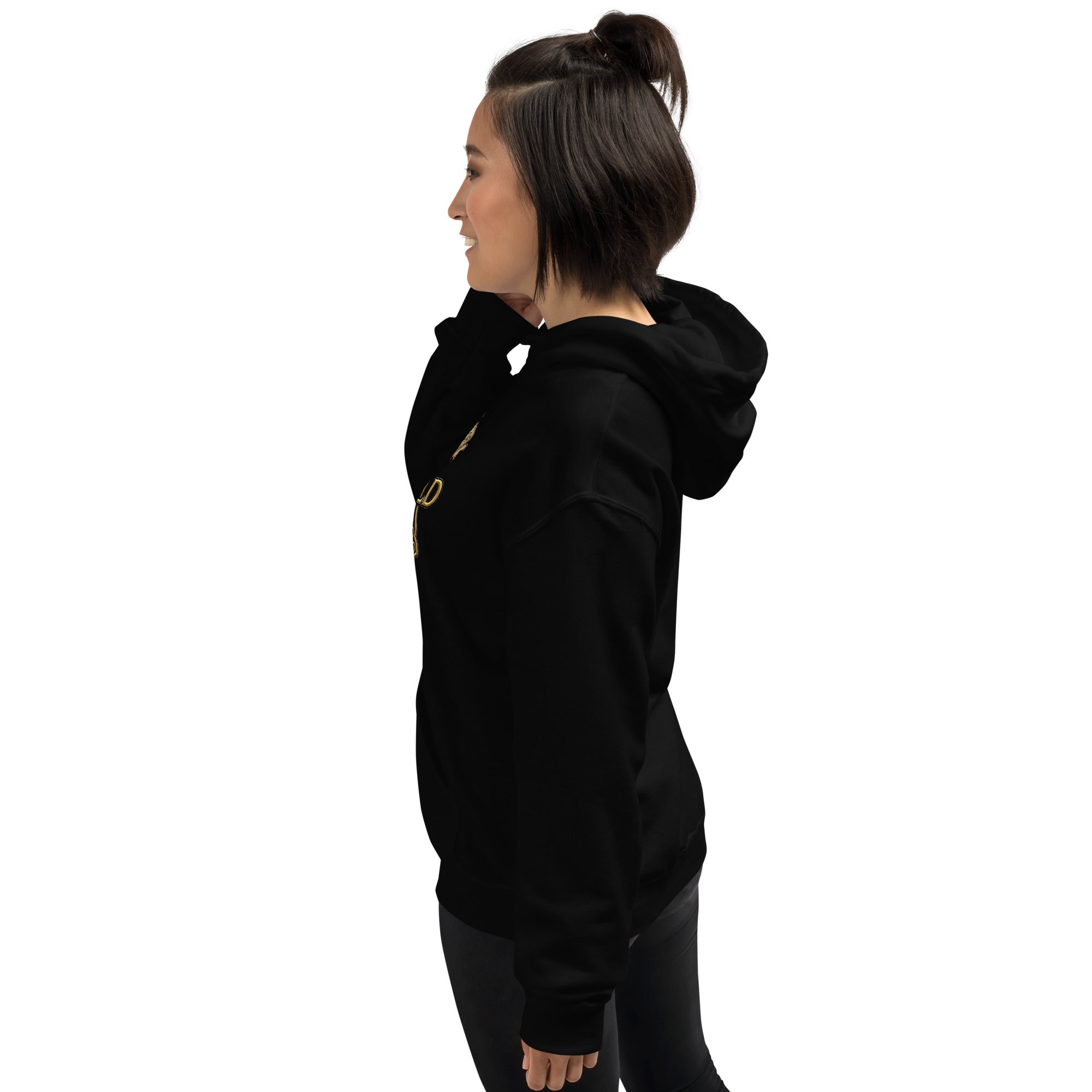 Emerald Hex Unisex Hoodie - Vortex Forge